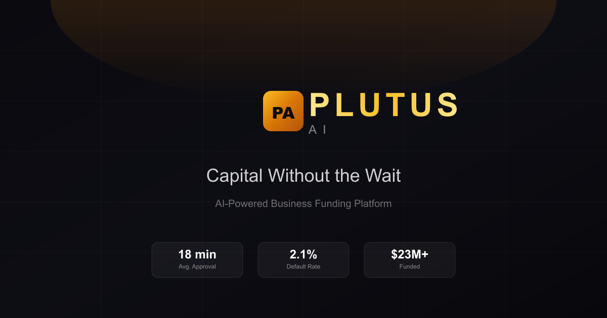 Plutus AI – Capital Without the Wait